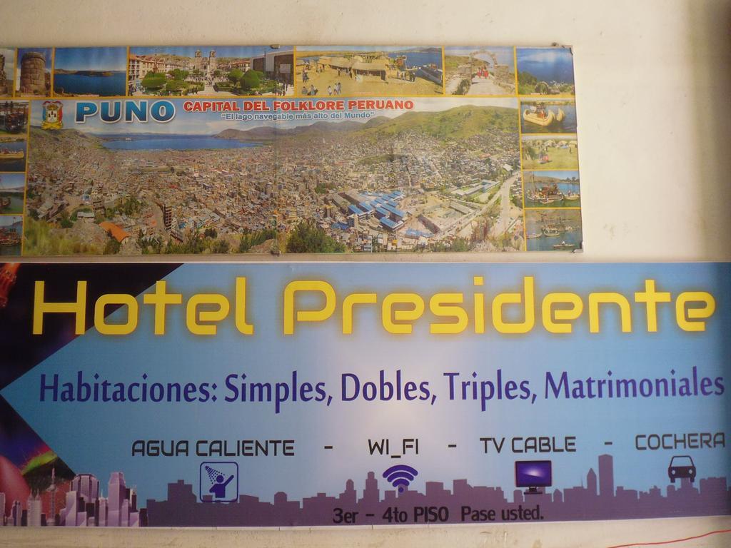 Presidente Inn Puno Zewnętrze zdjęcie