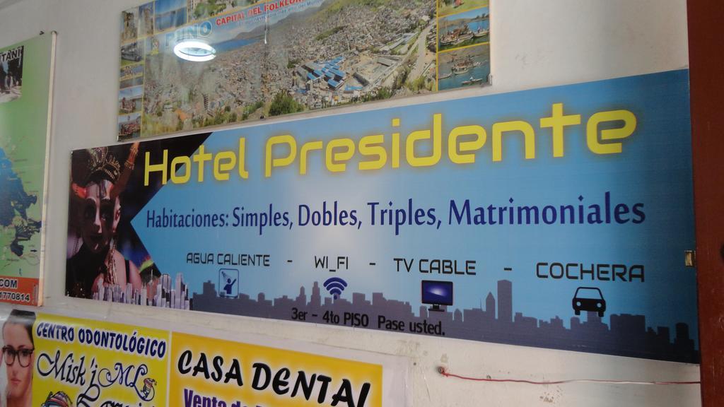 Presidente Inn Puno Zewnętrze zdjęcie